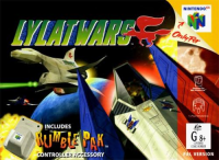 Lylat Wars PAL Nintendo 64 PAL box art